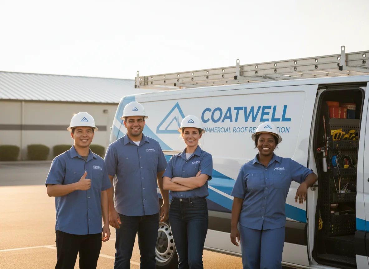 Commercial roof coating company in Elizabethtown, IL